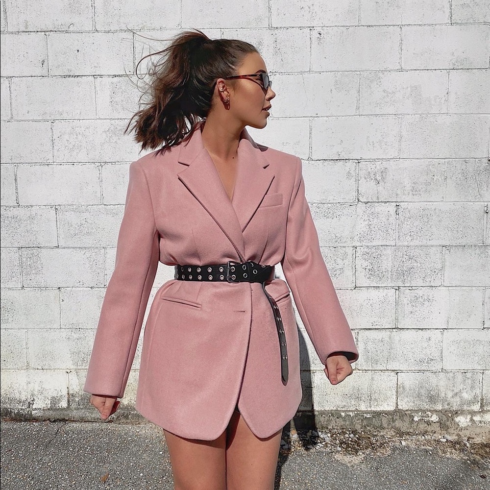 Storets Pink Oversized Blazer Size S/M